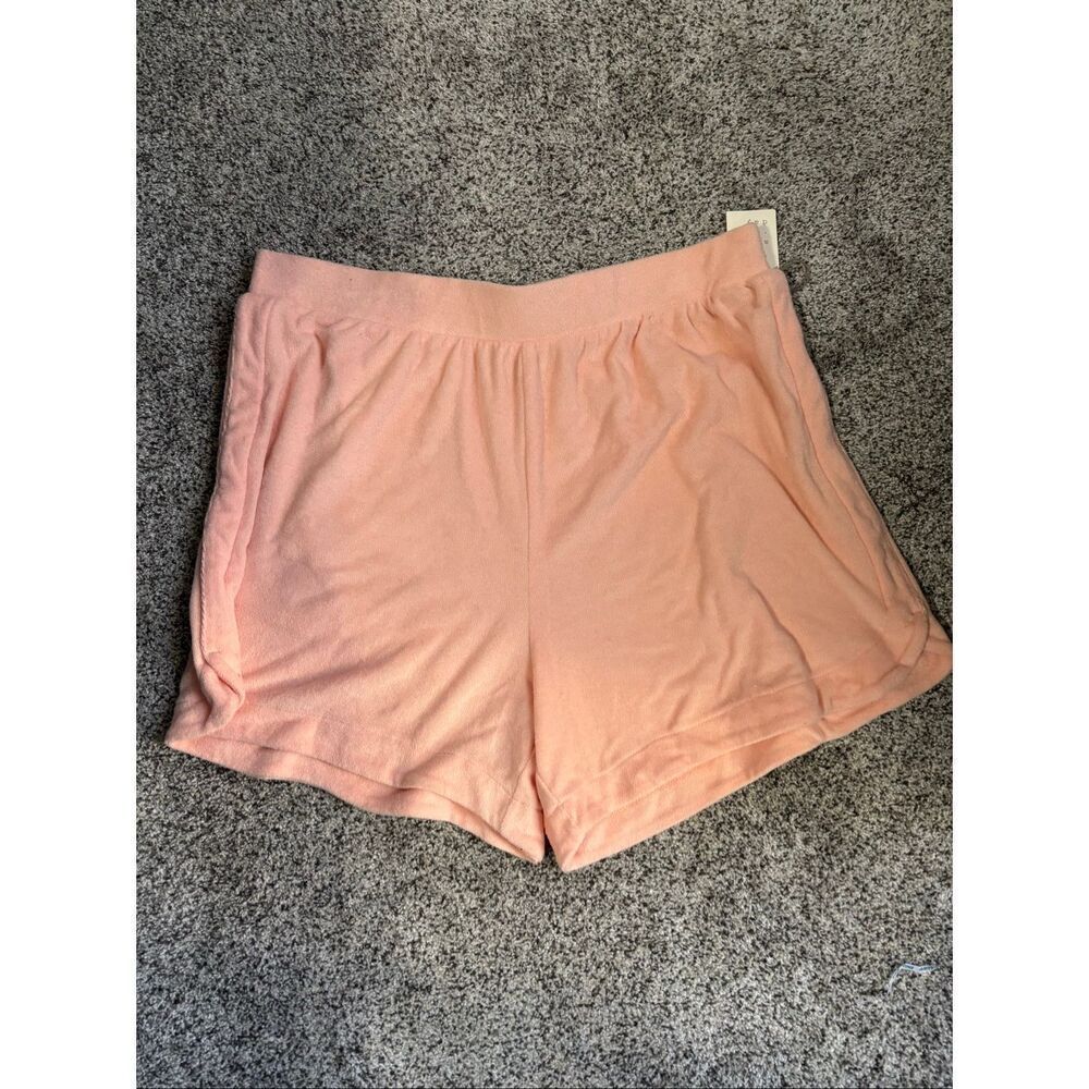 ❤️A New Day Women’s Plus Terry Pull On Shorts